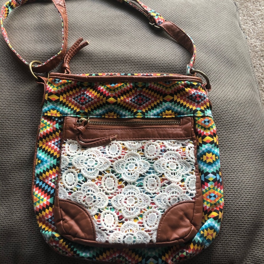 Multi-Colored Shoulder Bag